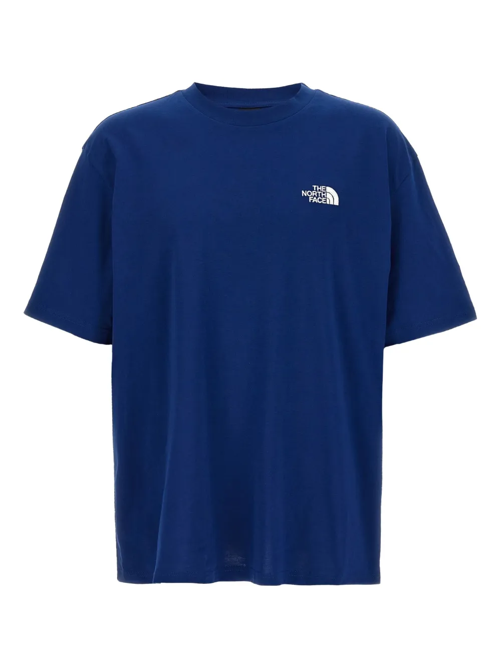 The North Face logo-embroidered t-shirt | Blue | Image 1