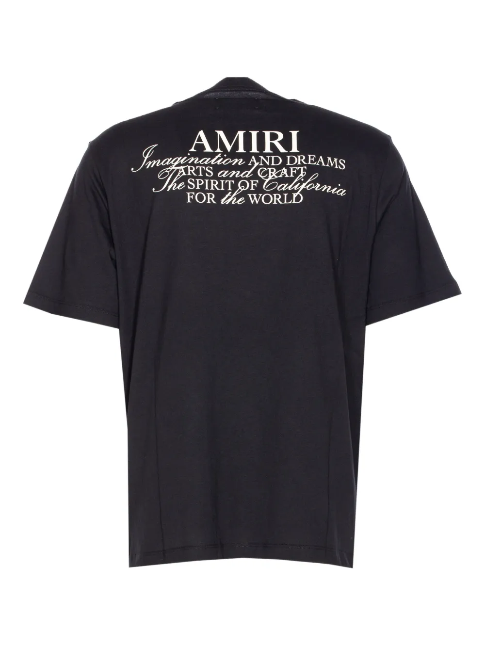 AMIRI Spirit logo-print T-shirt - Zwart