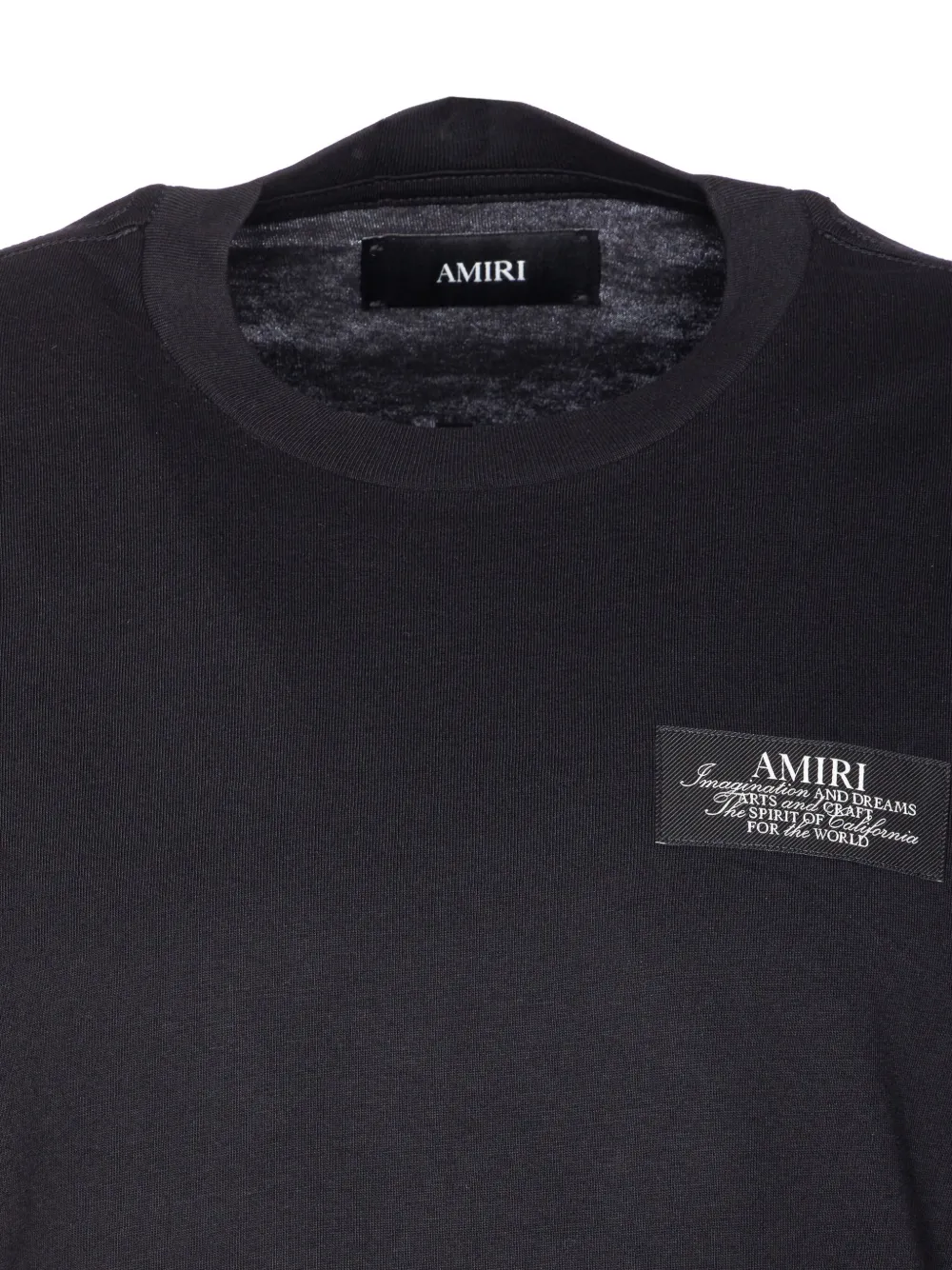AMIRI Spirit T-shirt met logoprint Zwart