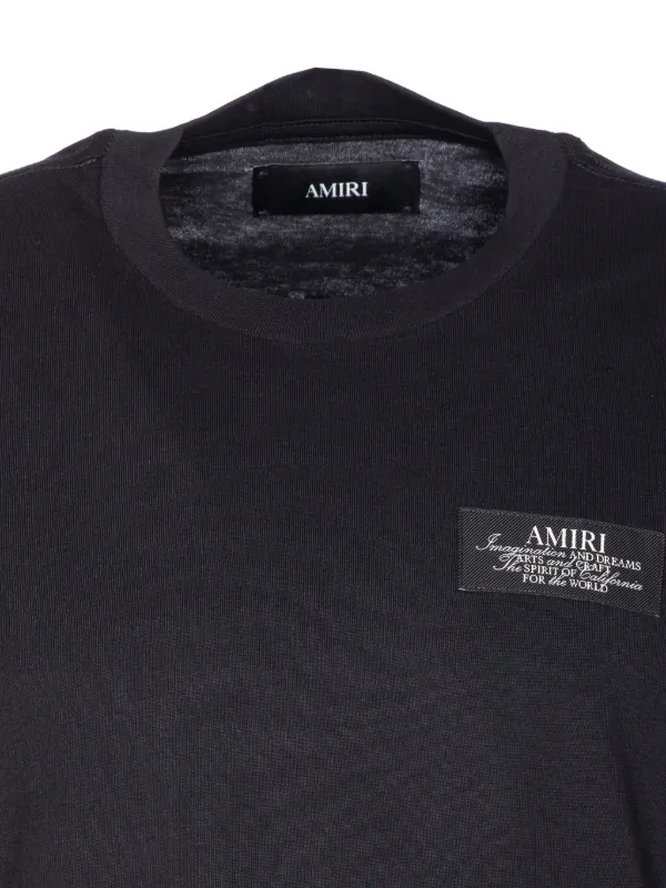 AMIRI☆Spirit ロゴ Tシャツ AMIRI Spirit ロゴ Tシャツ | ブラック | FARFETCH JP