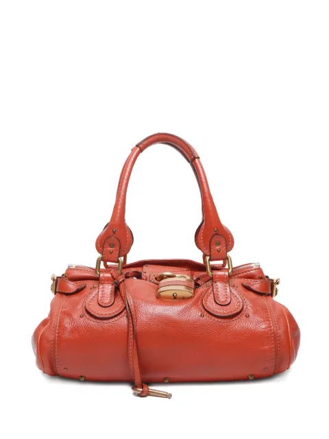 Chloé Pre-Owned 2000s Paddington leather padlock shoulder bag