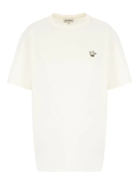 Maison Kitsuné embroidered T-shirt