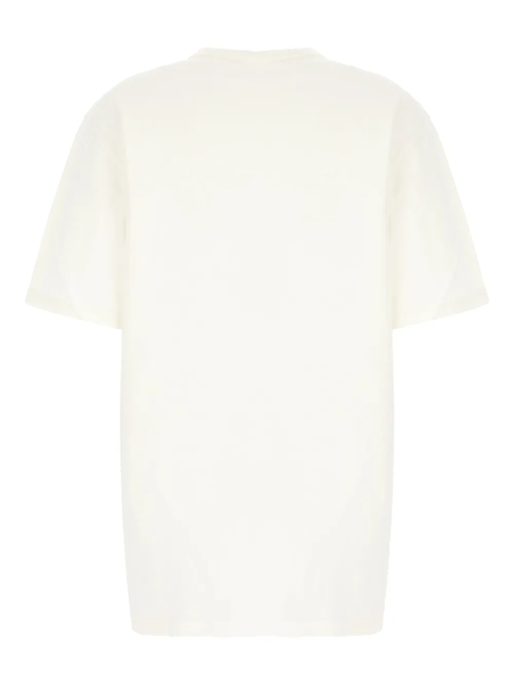 Maison Kitsuné T-shirt met borduurwerk - Beige