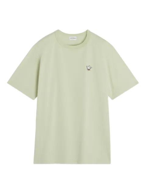 Maison Kitsuné Barista Fox T-Shirt mit Patch