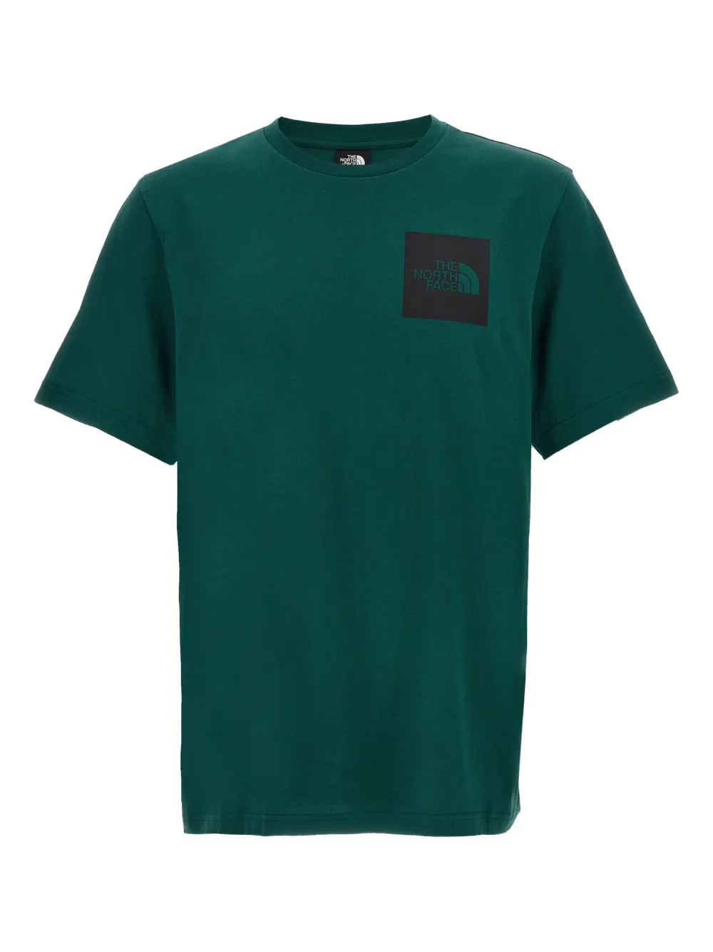 The North Face logo-detail cotton t-shirt | Green | Image 1