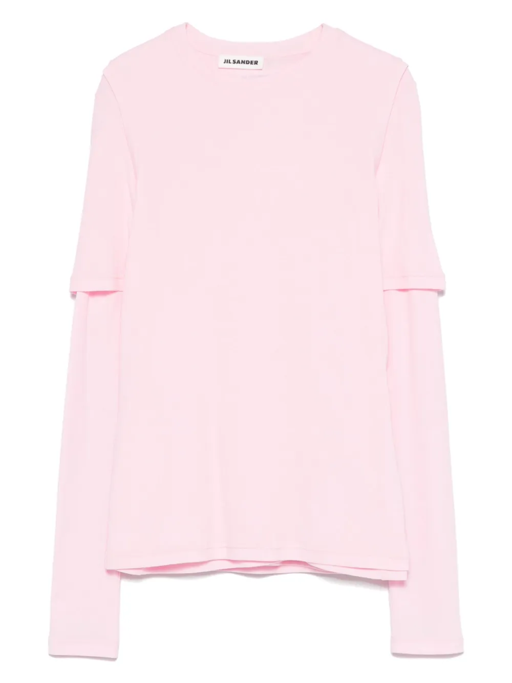 Jil Sander top con doble capa | rosado | Image 1