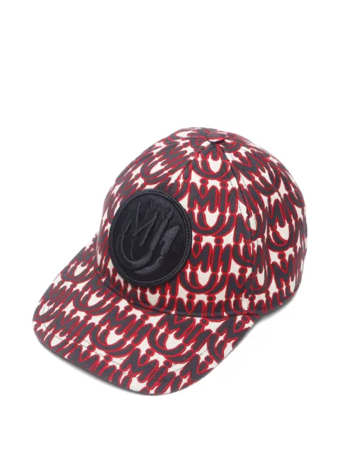 Miu Miu Pre-Owned 2019 eMIUticons patch cap