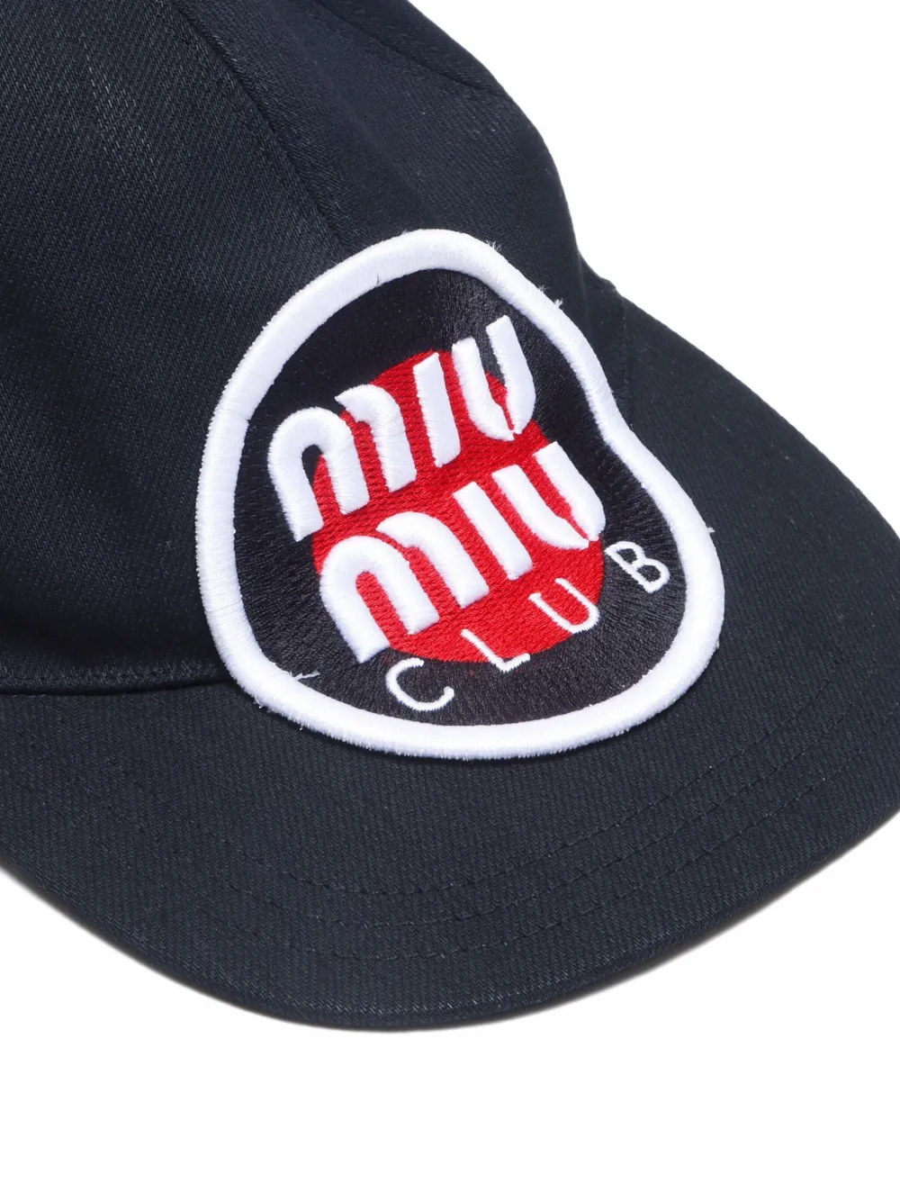 Pre-owned Miu Miu 2010-2020s Logo-embroidered Cap