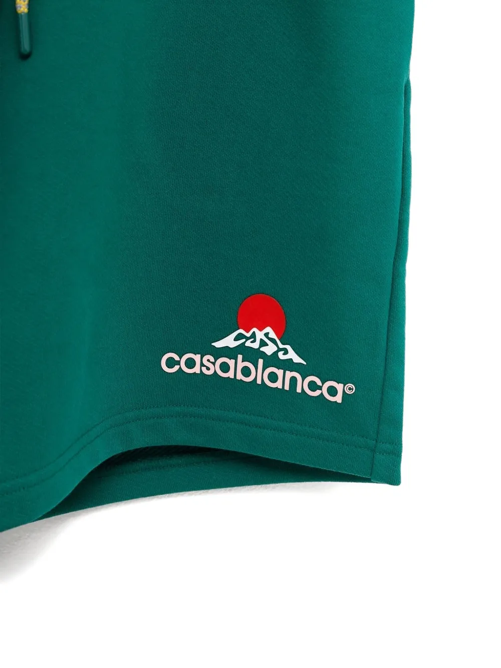 Casablanca Shorts met logoprint Groen