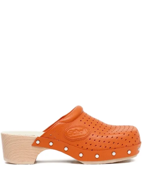 40mm perforated clog mules