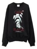Casablanca graphic-print sweatshirt - Black