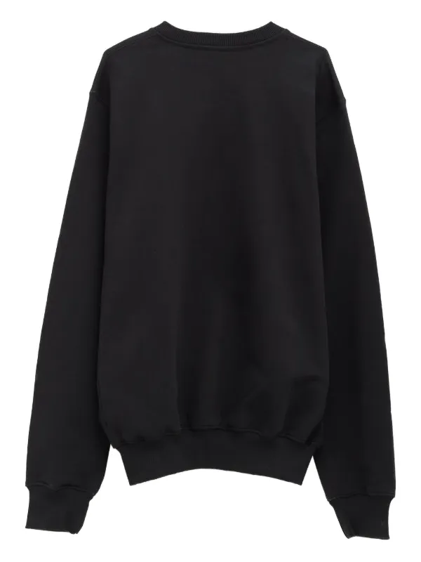 【CASABLANCA】 プリント ロゴ オーガニックコットン スウェット Casablanca Organic cotton graphic print crew neck sweatshirt