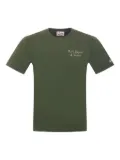 MC2 Saint Barth Portofino embroidered crew-neck T-shirt - Green