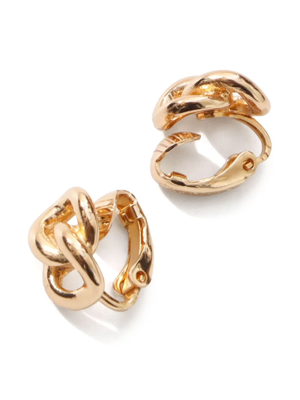 Christian Dior Pre-Owned aretes clip de cadena 1990 | Image 2