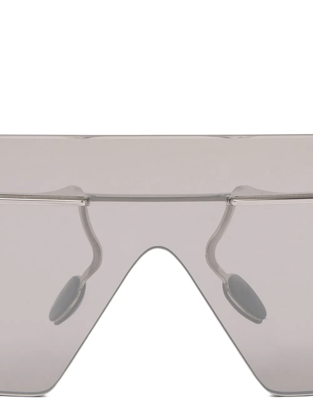 Prada Runway zonnebril met getinte glazen Zilver