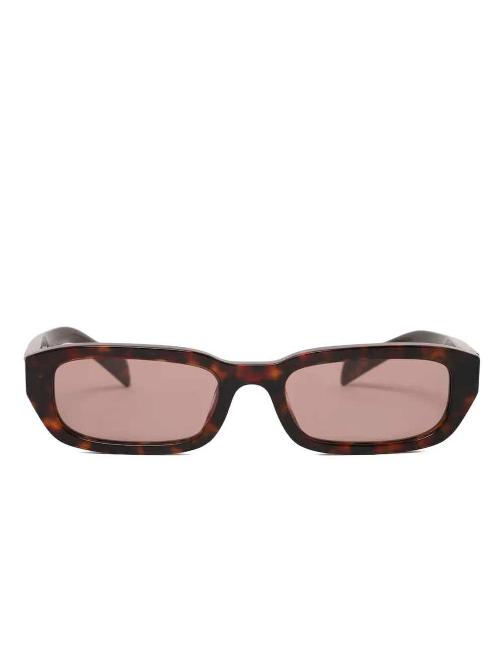 Prada rectangle-frame sunglasses Bruin