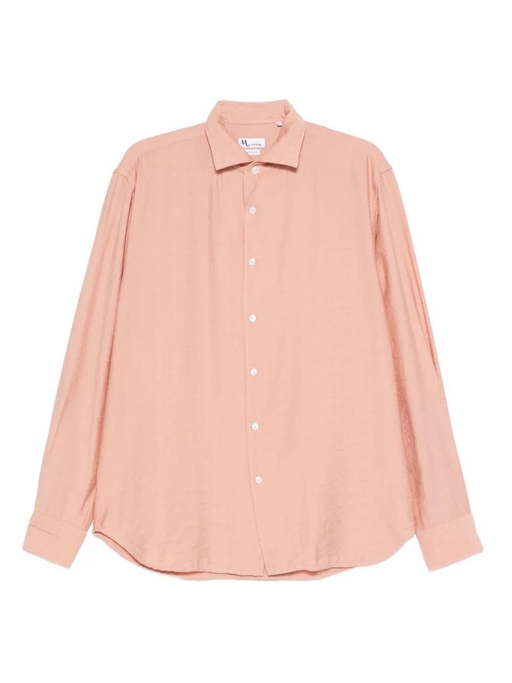 Doppiaa long-sleeve button-up shirt | Pink | Image 1