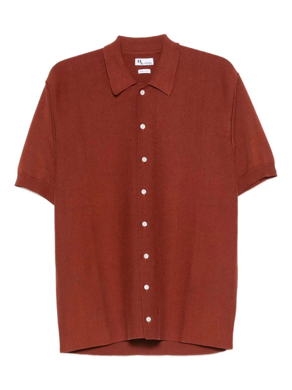 Doppiaa short-sleeve shirt | Brown | Image 1