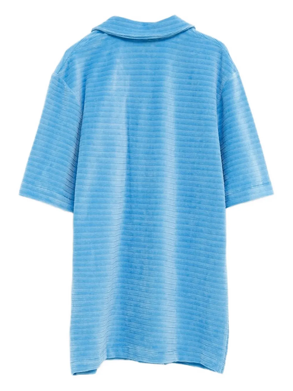 Casablanca striped short-sleeve shirt - Blauw