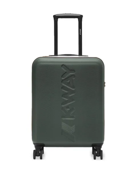 K-Way small debossed-logo suitcase