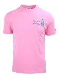 MC2 Saint Barth embroidered T-shirt - Pink