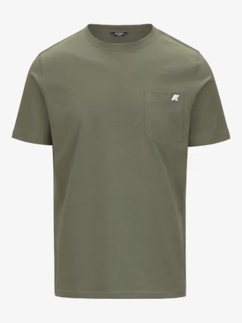 K-Way patch-pocket cotton T-shirt