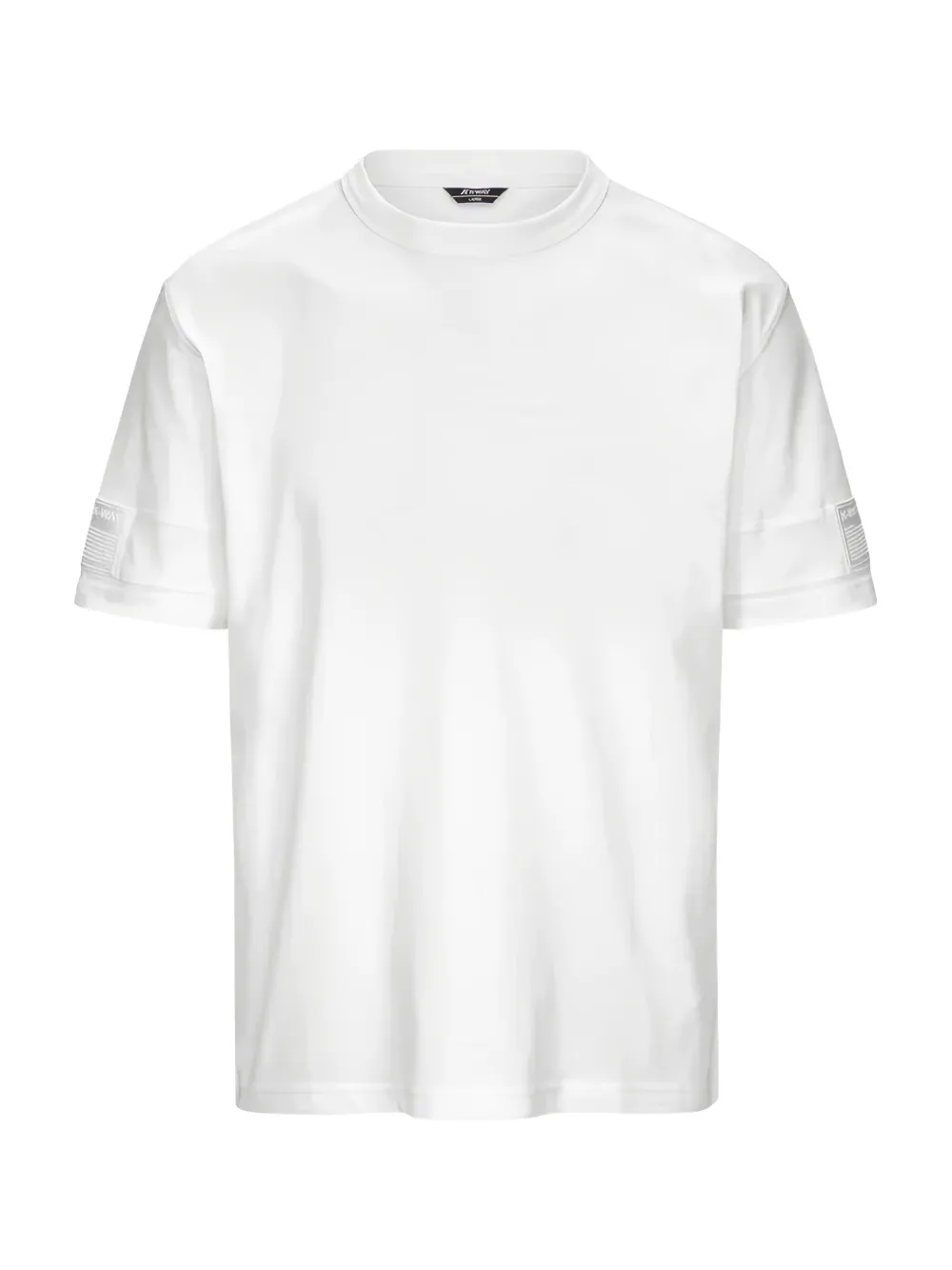 K-Way logo-patch T-shirt Wit