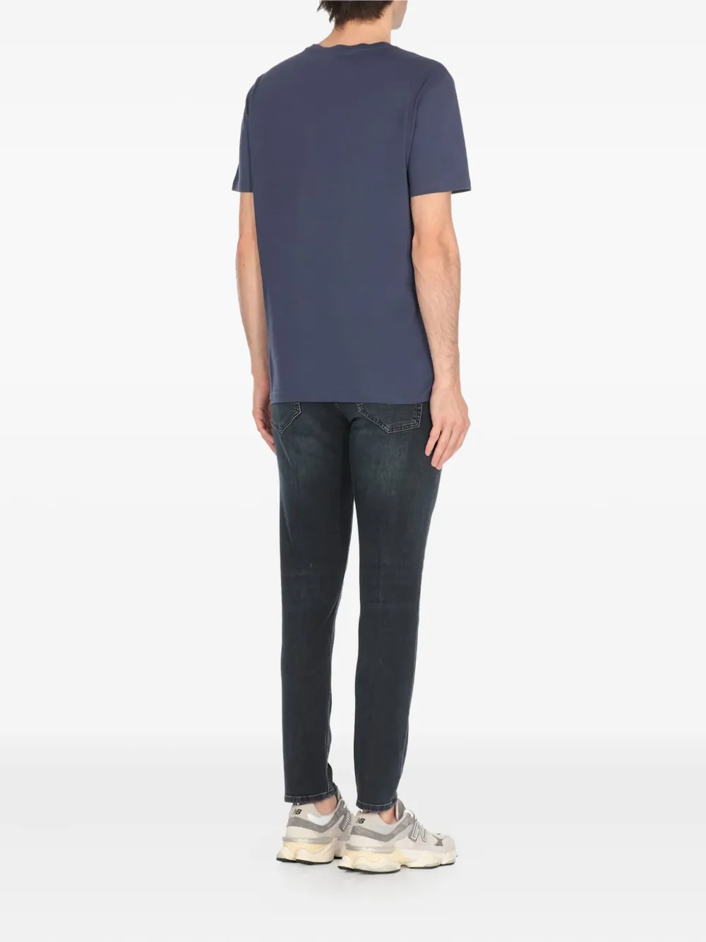 K-way Pocket Logo T-shirt In Blue