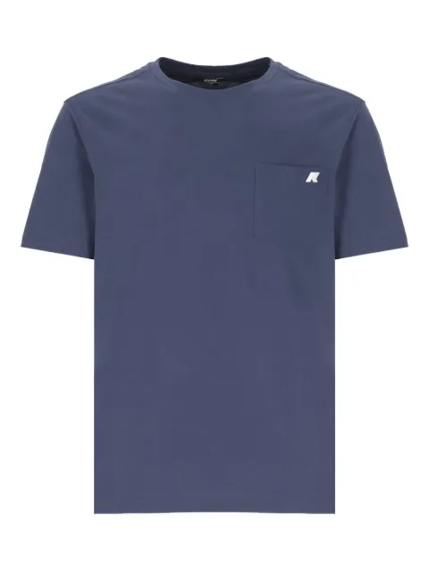 K-Way playera con logo y bolsillo