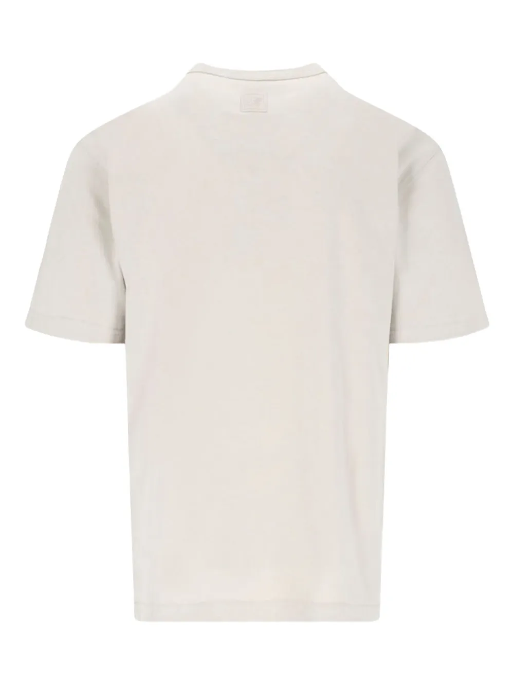 K-Way T-shirt met zak en korte mouwen Wit