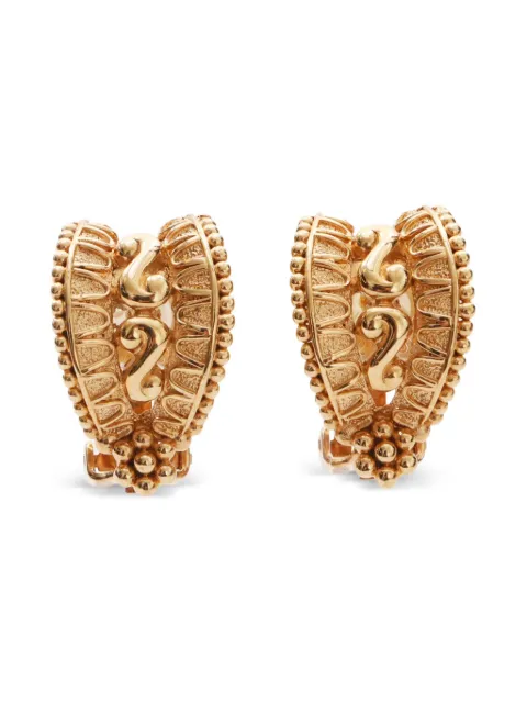 Christian Dior Pre-Owned boucles d'oreilles Arabesque (années 1990)