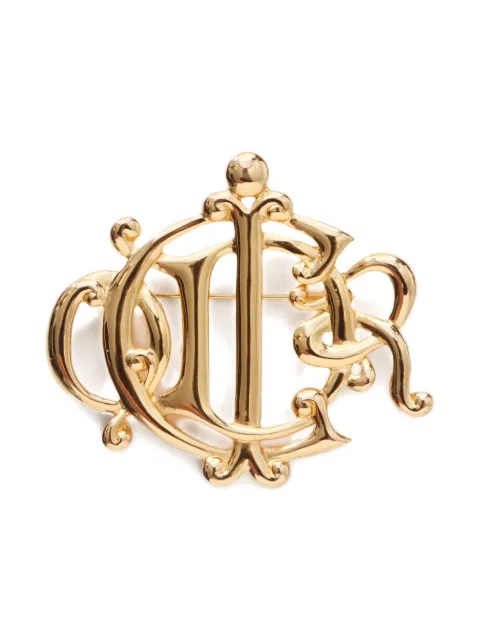 Christian Dior Pre-Owned بروش بنقش رمز من عقد التسعينيات