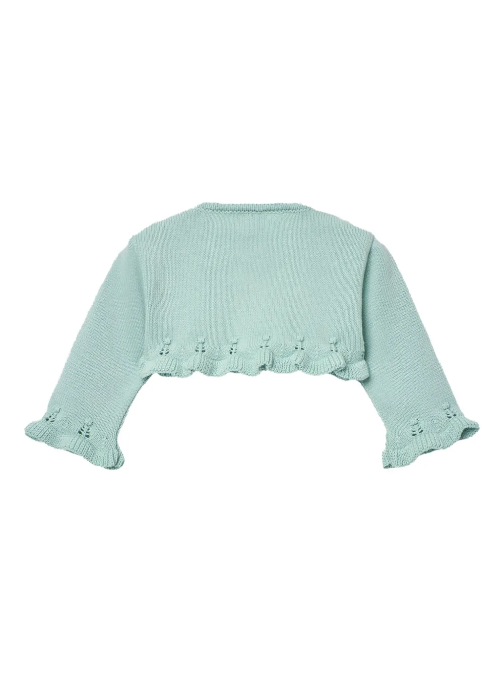 Paz Rodriguez Vest met ruches afwerking Groen