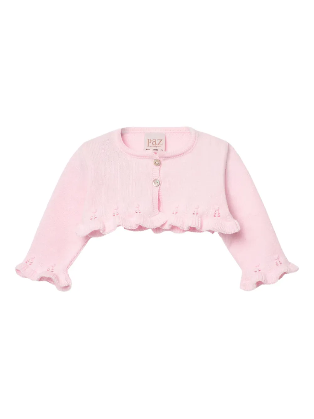 Paz Rodriguez Vest met ruches Roze