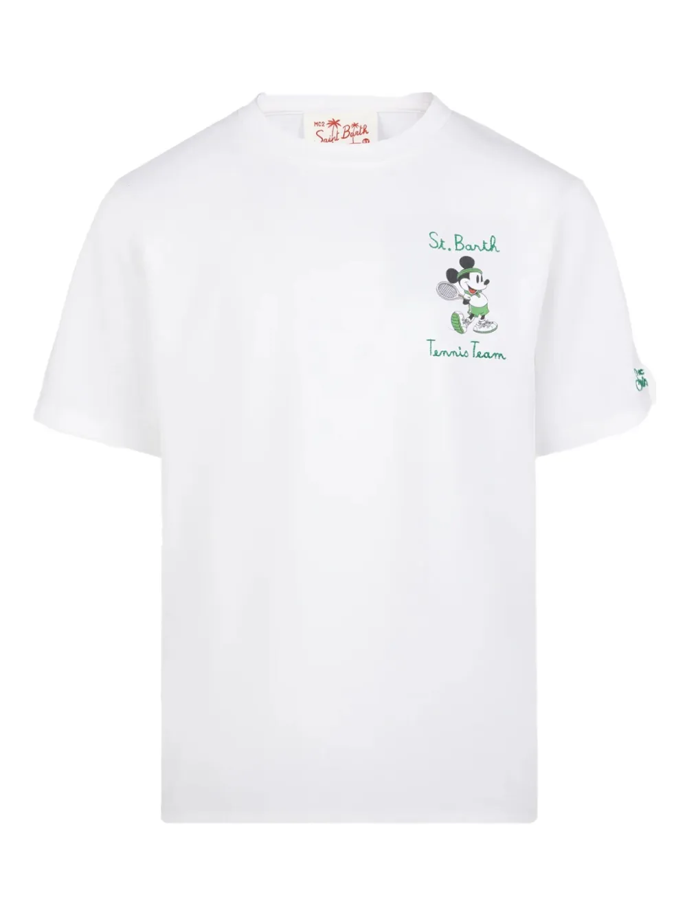MC2 Saint Barth Kids x Disney Tennis Team T-shirt - ホワイト MC2 Saint Barth Kids x Disney Tennis Team T-shirt - ホワイト