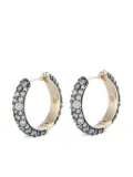 Lucy Delius Jewellery 14kt yellow gold Chubby diamond earrings