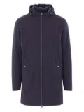 Herno hooded lightweight coat - Blue