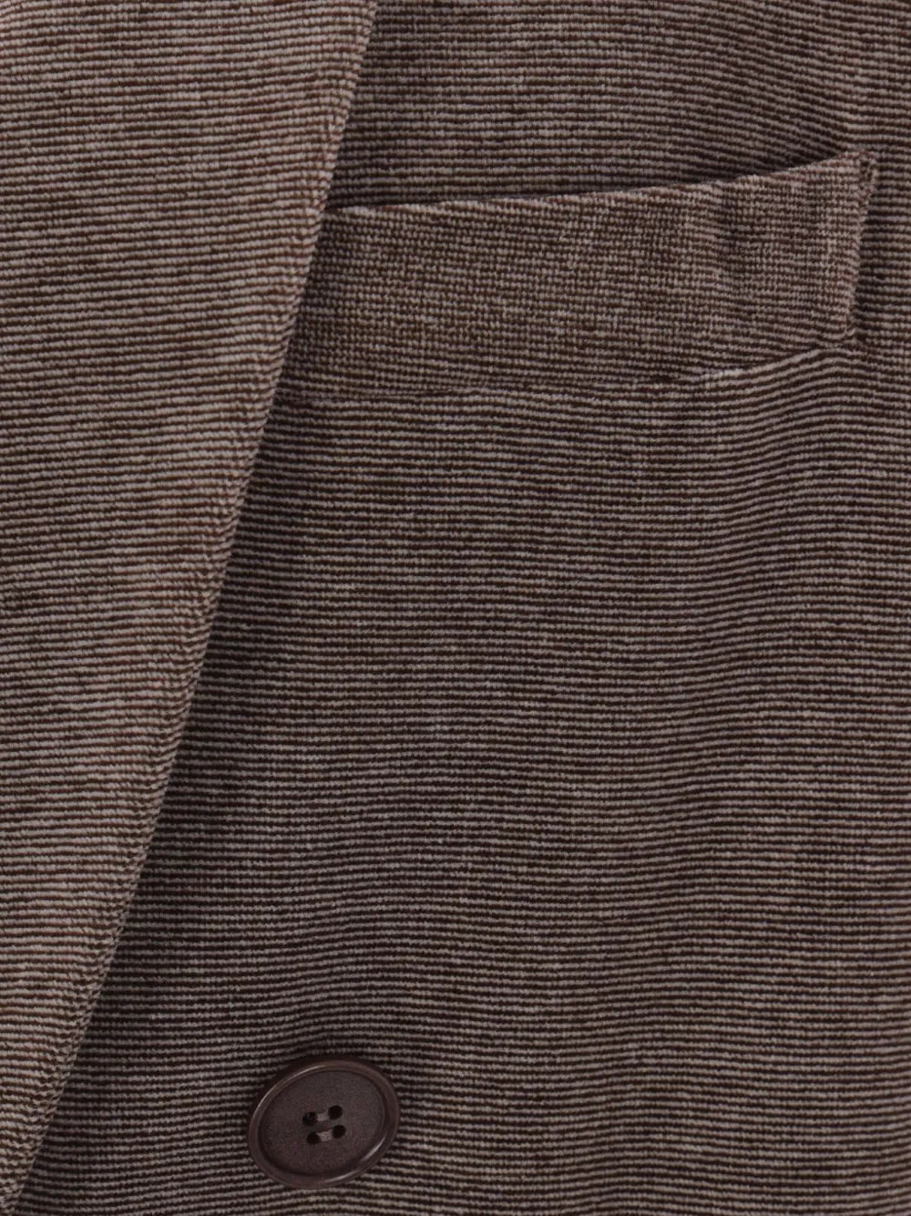 Giorgio Armani Double-breasted Blazer In Brown