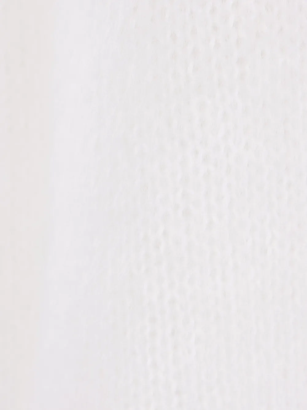 LOEWE Trui met borduurwerk en korte mouwen Wit