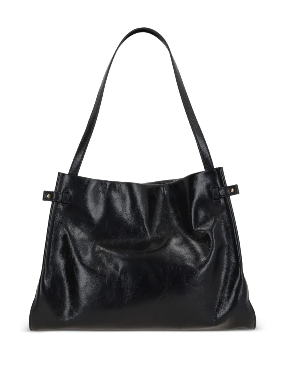 Chloé Charms embellished leather tote bag - Zwart