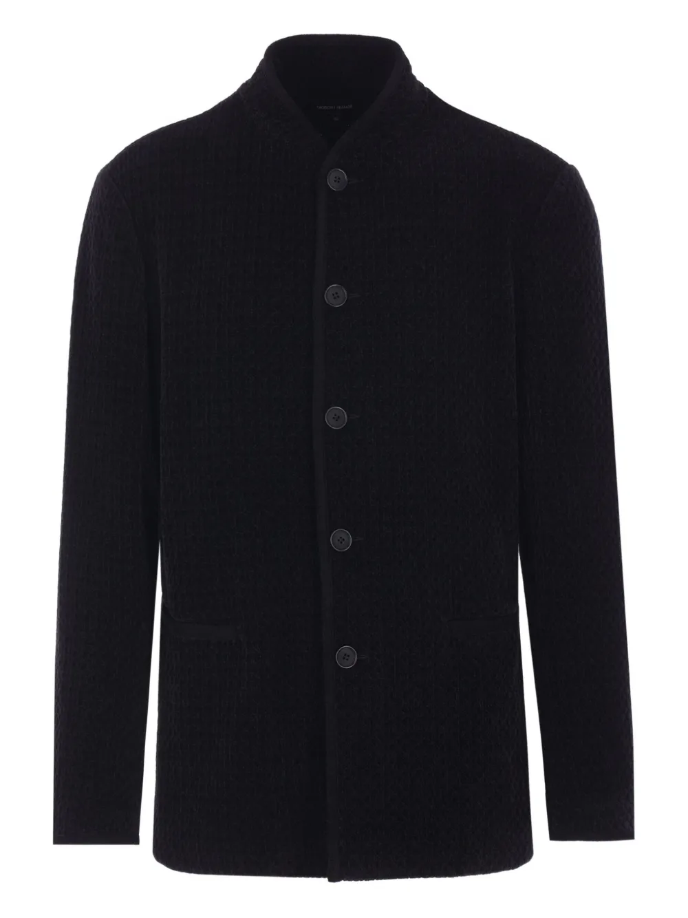 knitted buttoned cardigan