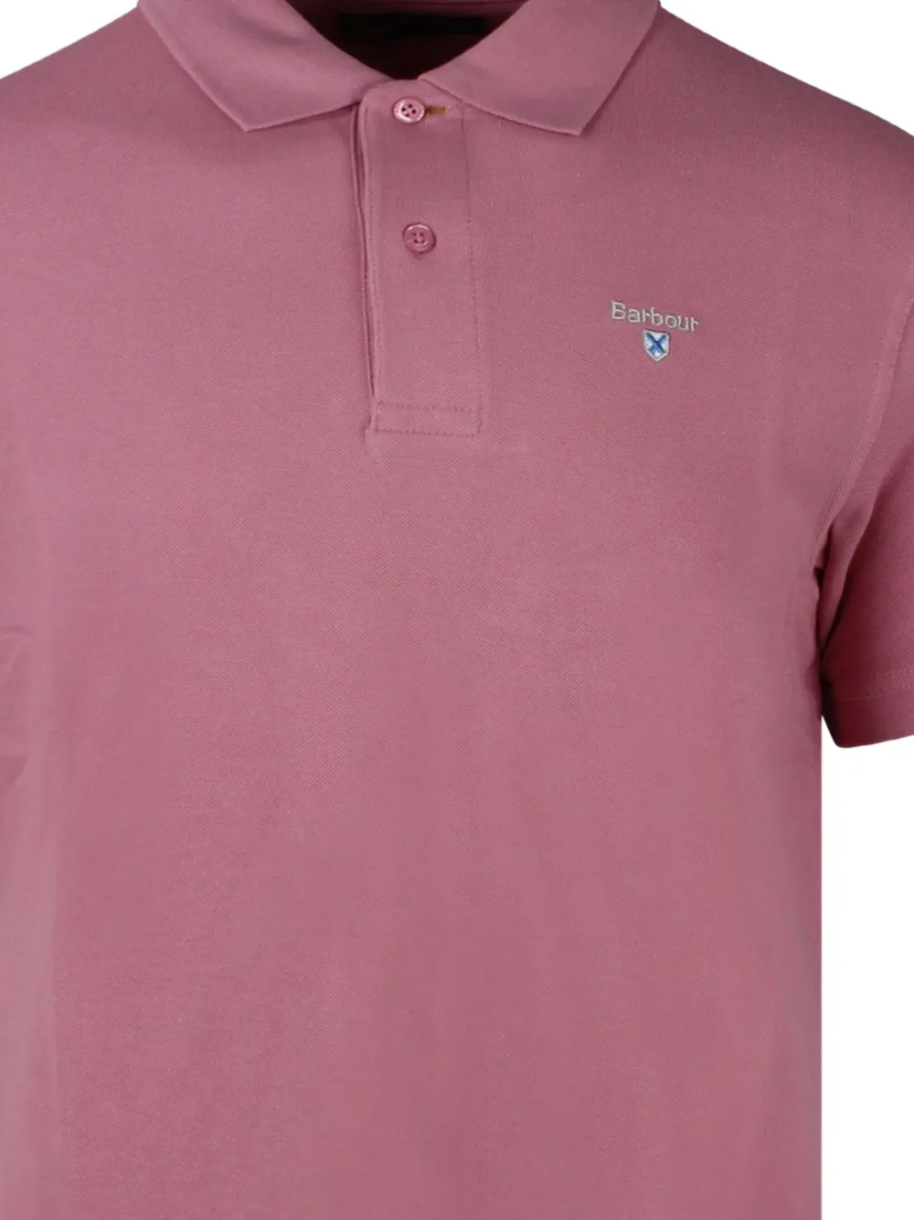 Barbour short-sleeve logo-embroidered polo shirt | Image 2