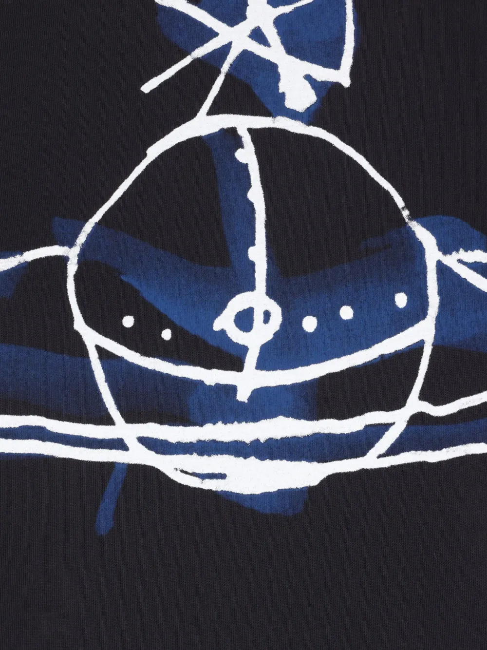 Vivienne Westwood Orb-print T-shirt Zwart