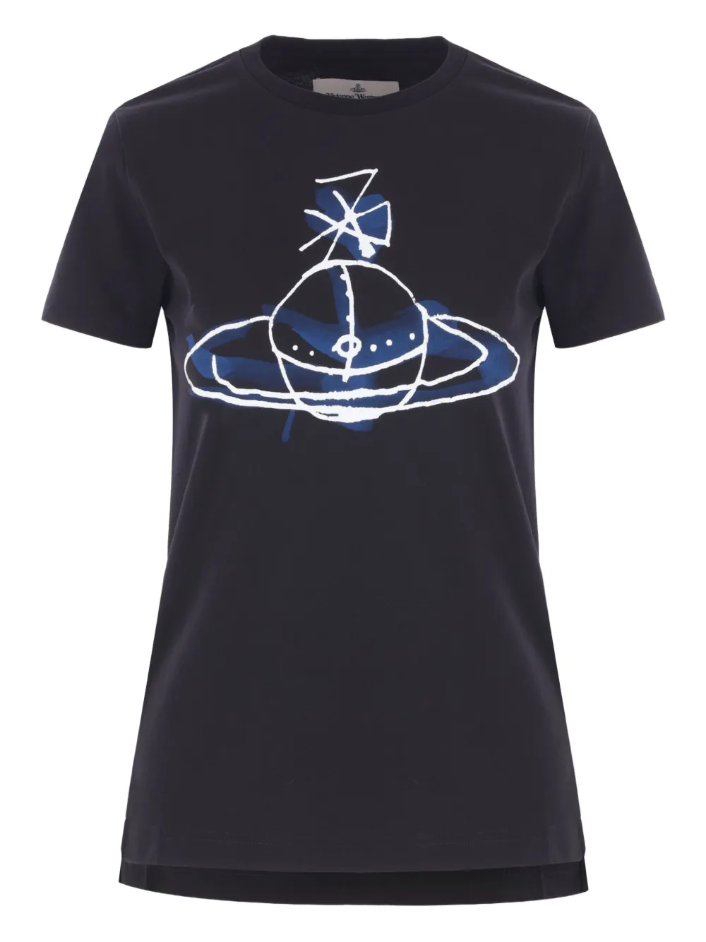 Vivienne Westwood Orb-print T-shirt Zwart