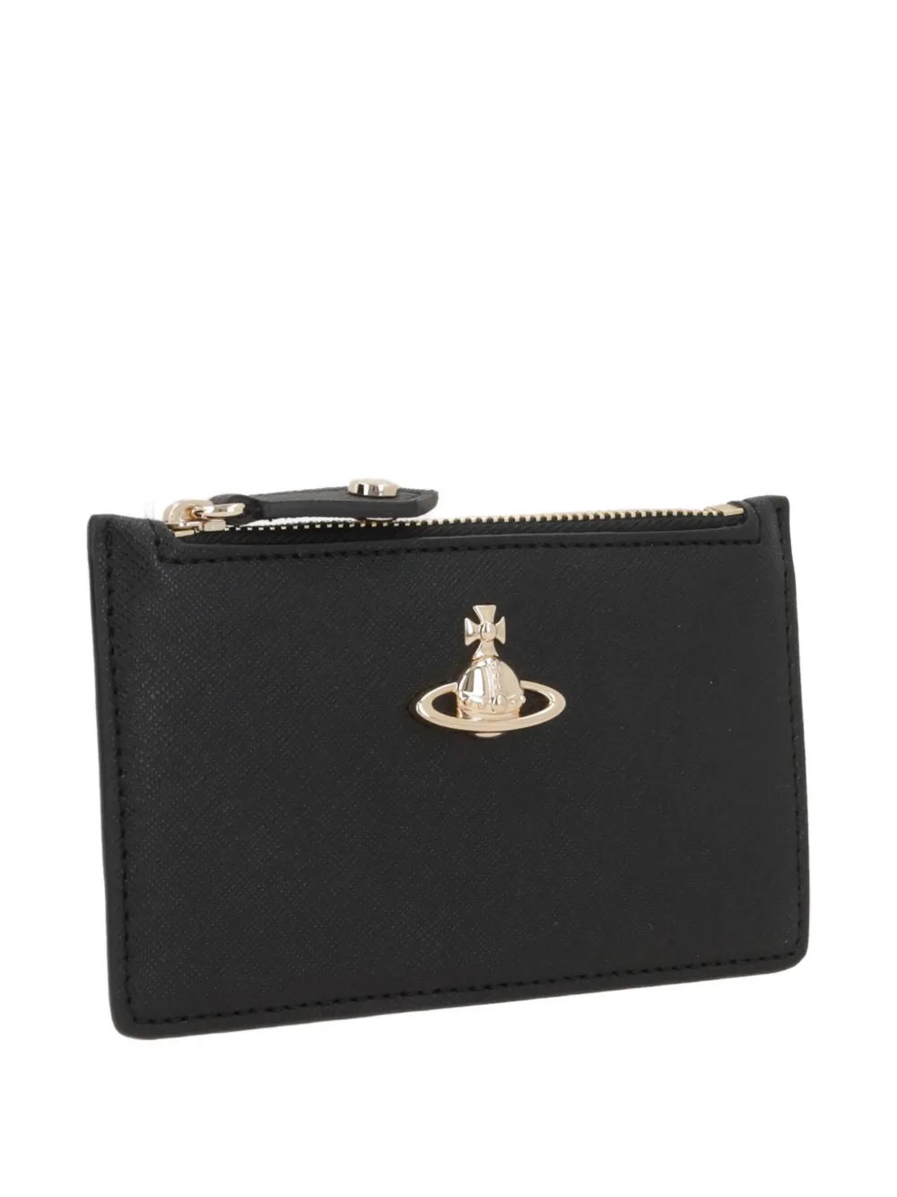 Vivienne Westwood Orb top-zip wallet Zwart