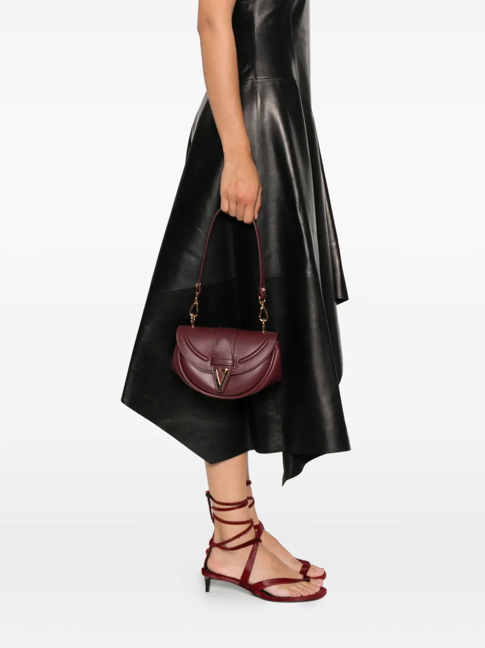 Versace Virtus schoudertas Rood