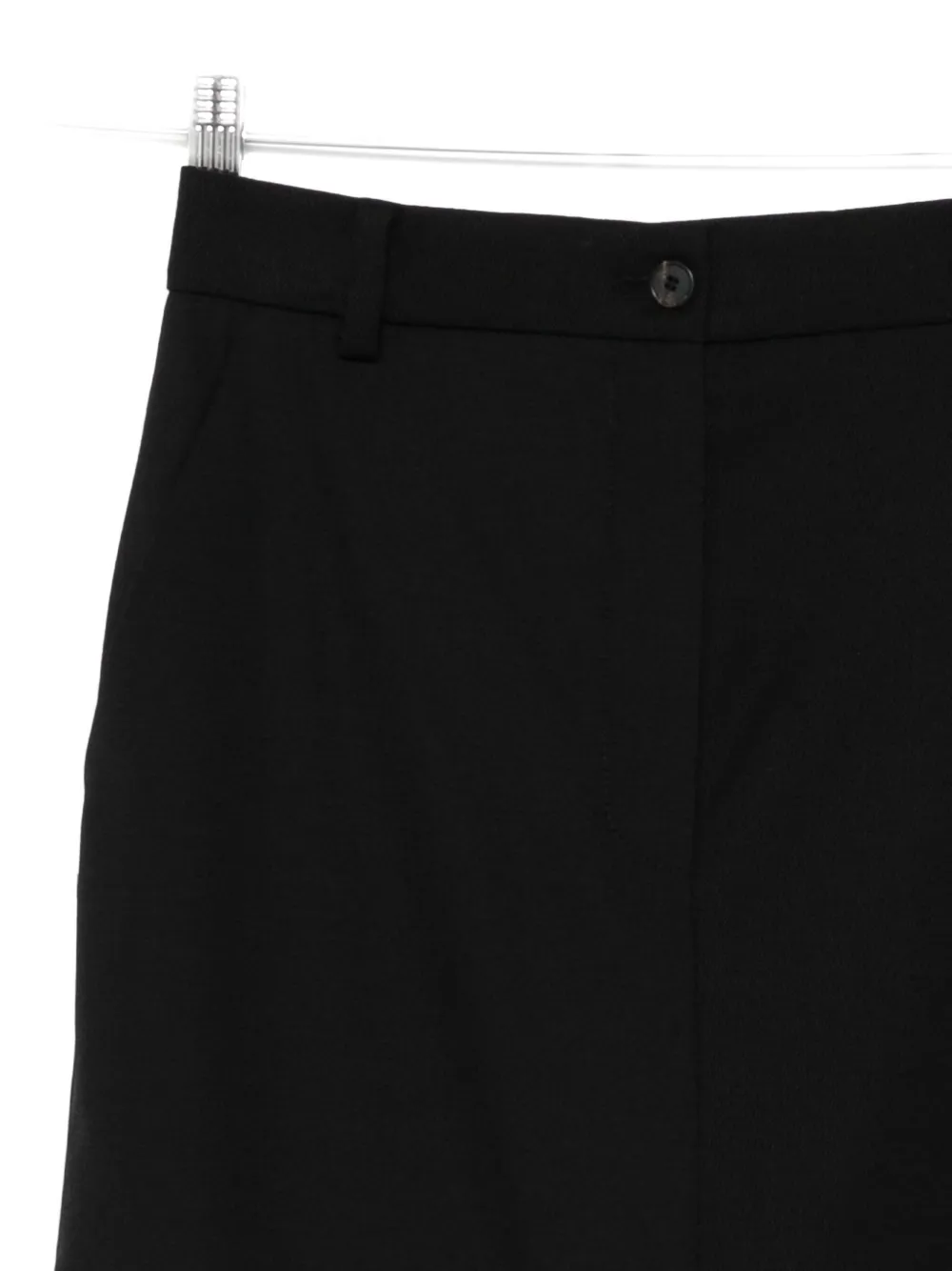 Frenken Triple Pants Slit Skirt In Black