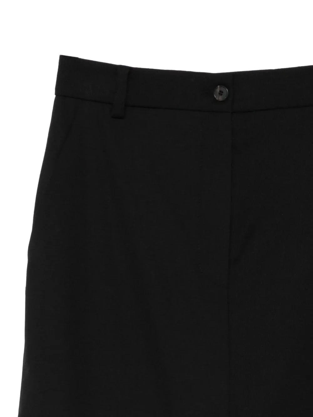  Frenken Triple Pants Slit Skirt - Black 