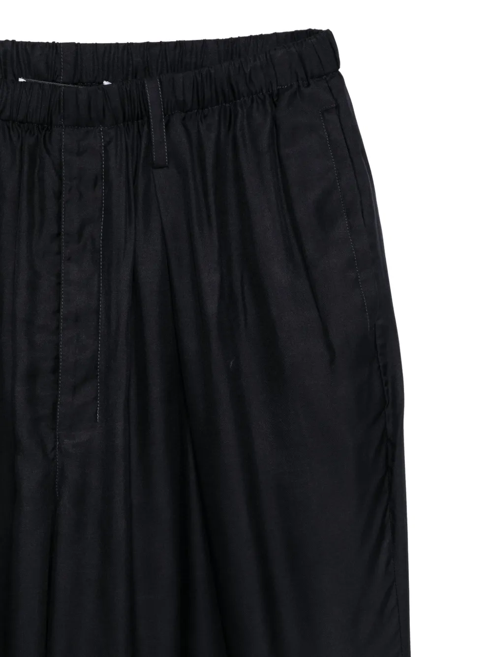 Frenken Shorts met elastische tailleband Blauw