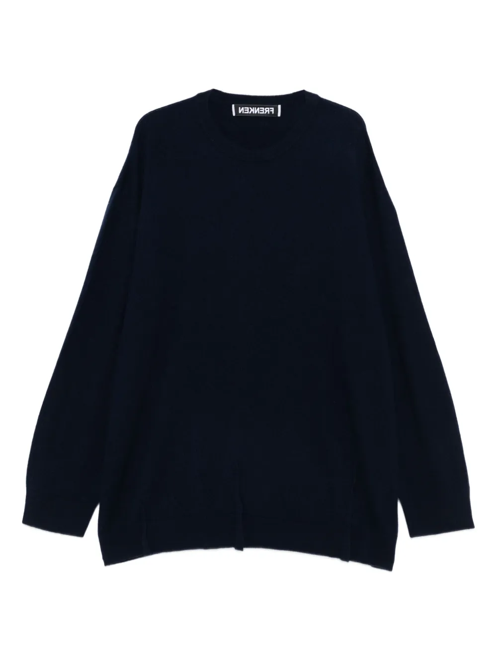Frenken round-neck cashmere jumper | Blue | Image 1
